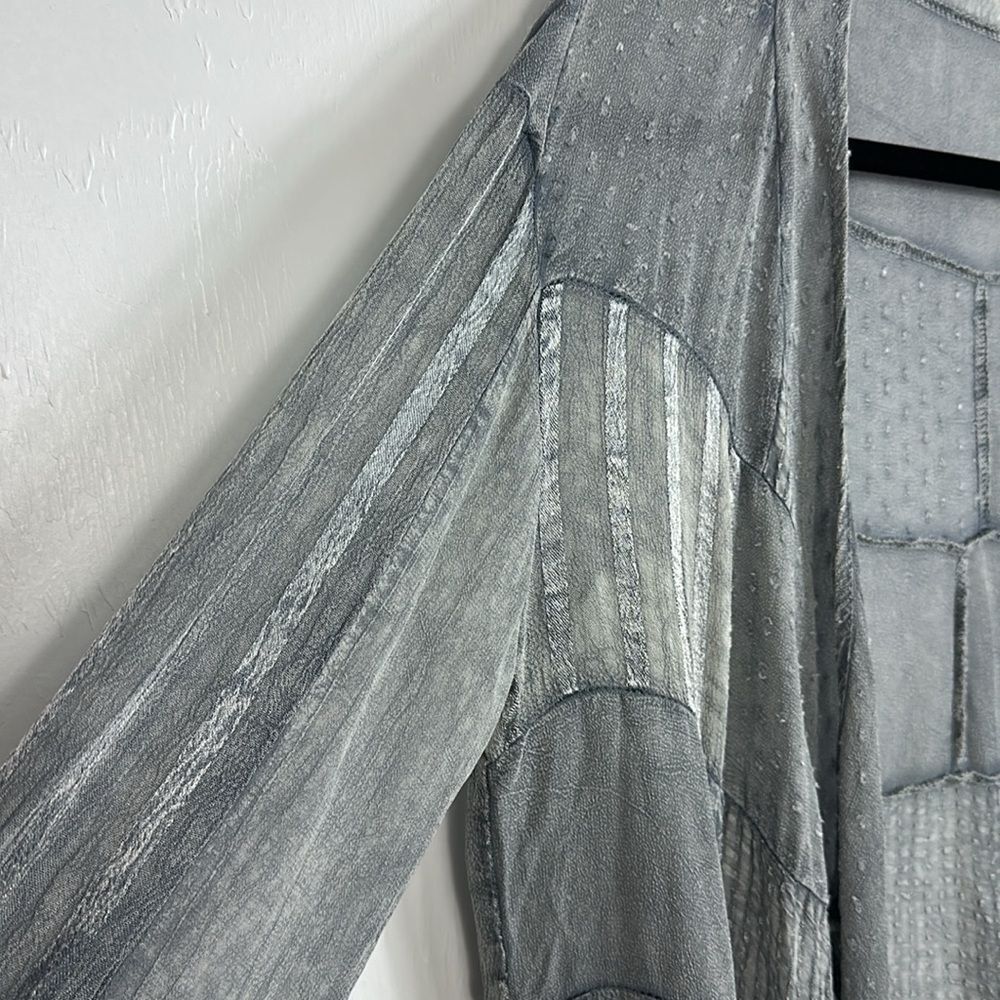 Young Threads Viscose Gray Patchwork Lightweight … - image 3